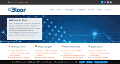 Desktop Screenshot of bloorresearch.com